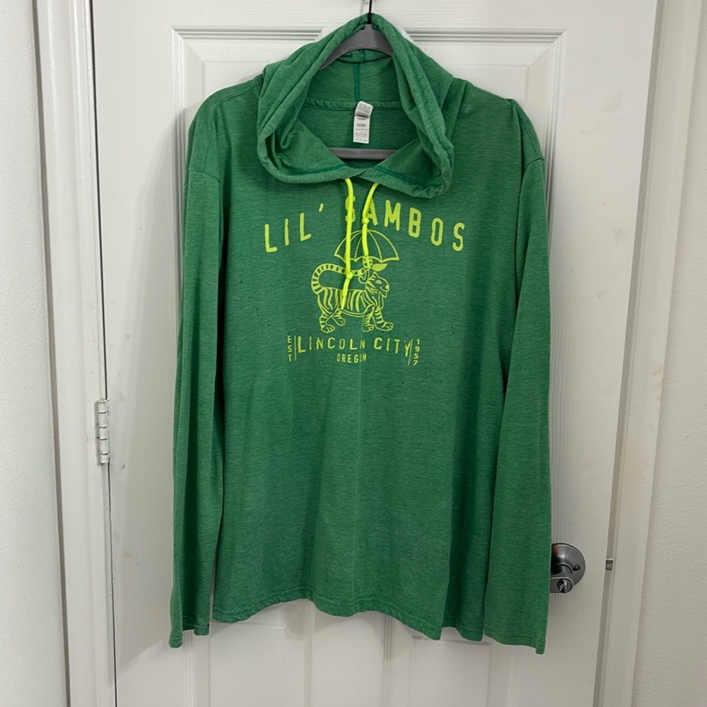 BOGO: Green Lil’ Sambos Souvenir Sweatshirt XL